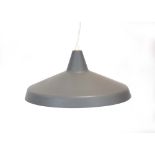A Halo Tech Design grey open ceiling light CONDITION REPORT: Working order unknown.