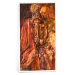 Cuan (20th Century), An anatomical study of three skeletal figures, signed and dated '70,
