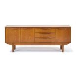 A 1960's teak sideboard in the manner of Younger & Son,