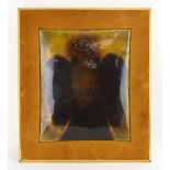 Peter Campbell (1931-1989), 'Bird of Prey', enamel on copper,