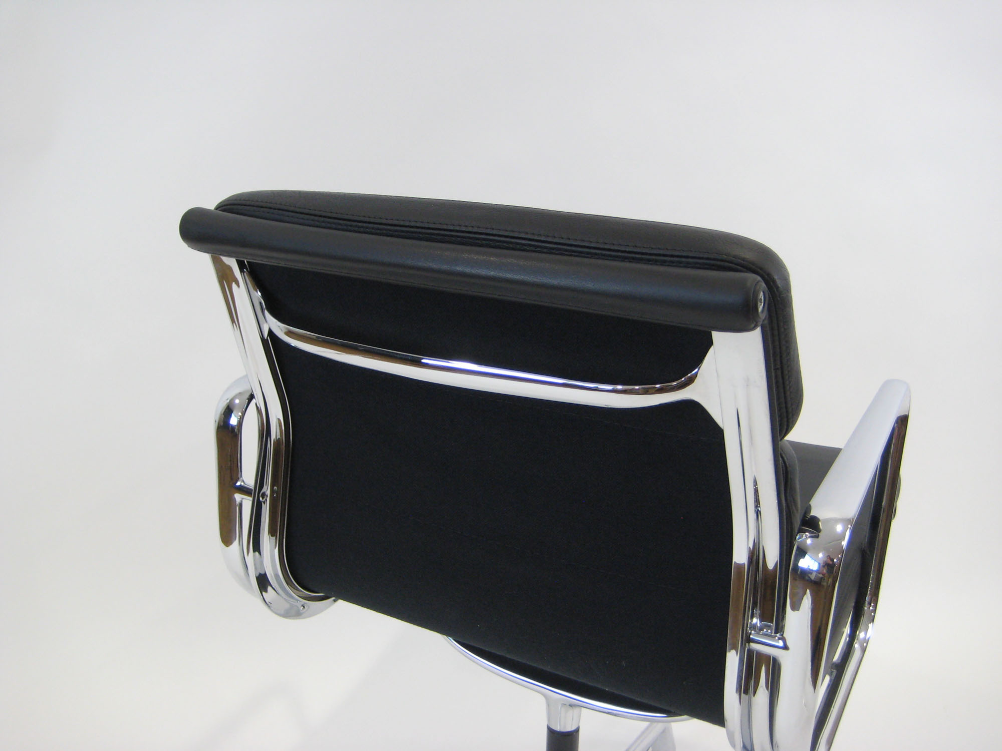 Charles and Ray Eames for Vitra, a 'Softpad'/'Soft Pad' desk chair with black leather seats, - Image 7 of 25