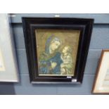 5286 - Framed print of Madonna & Child