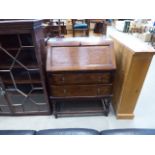 1930's oak full front bureau