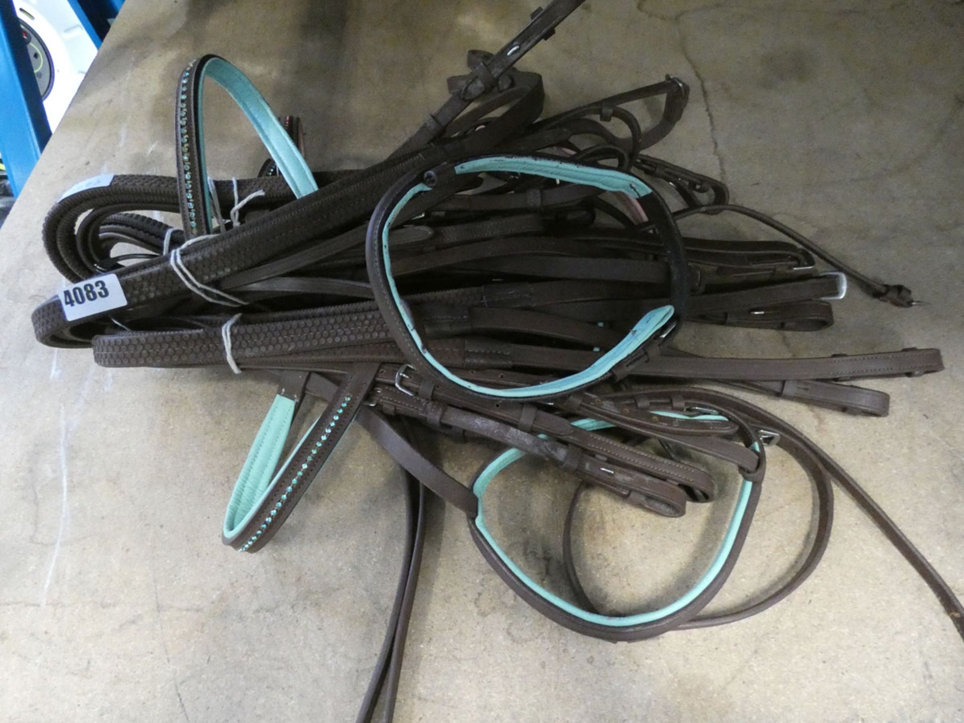 Small bundle of horse tack