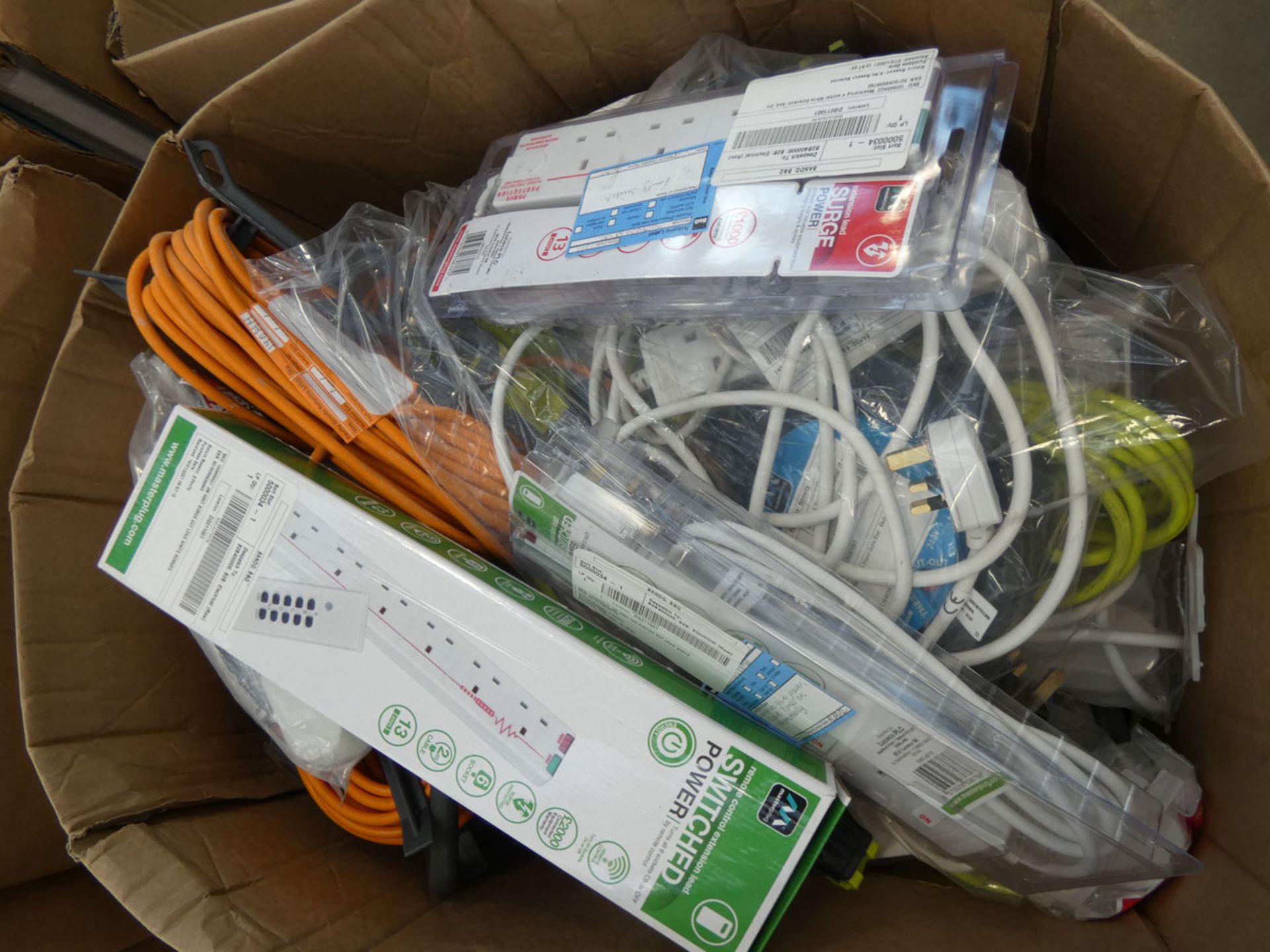 Box of extension cables