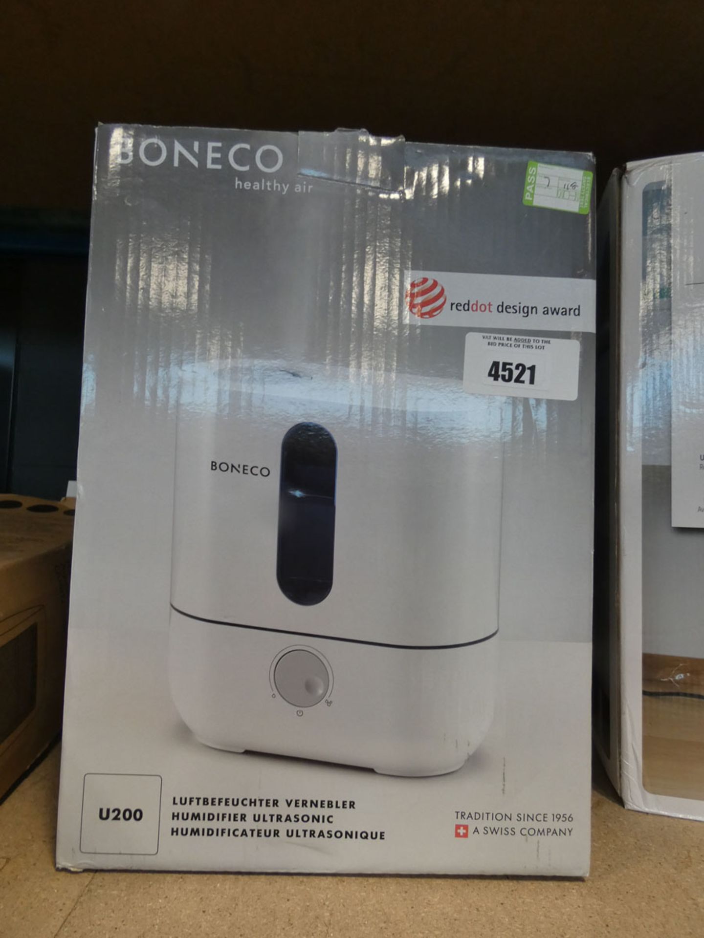 Boneco healthy air humidifier, boxed