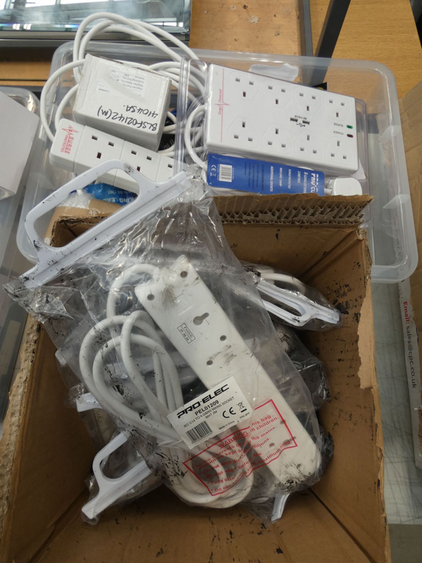 2 boxes of extension cables