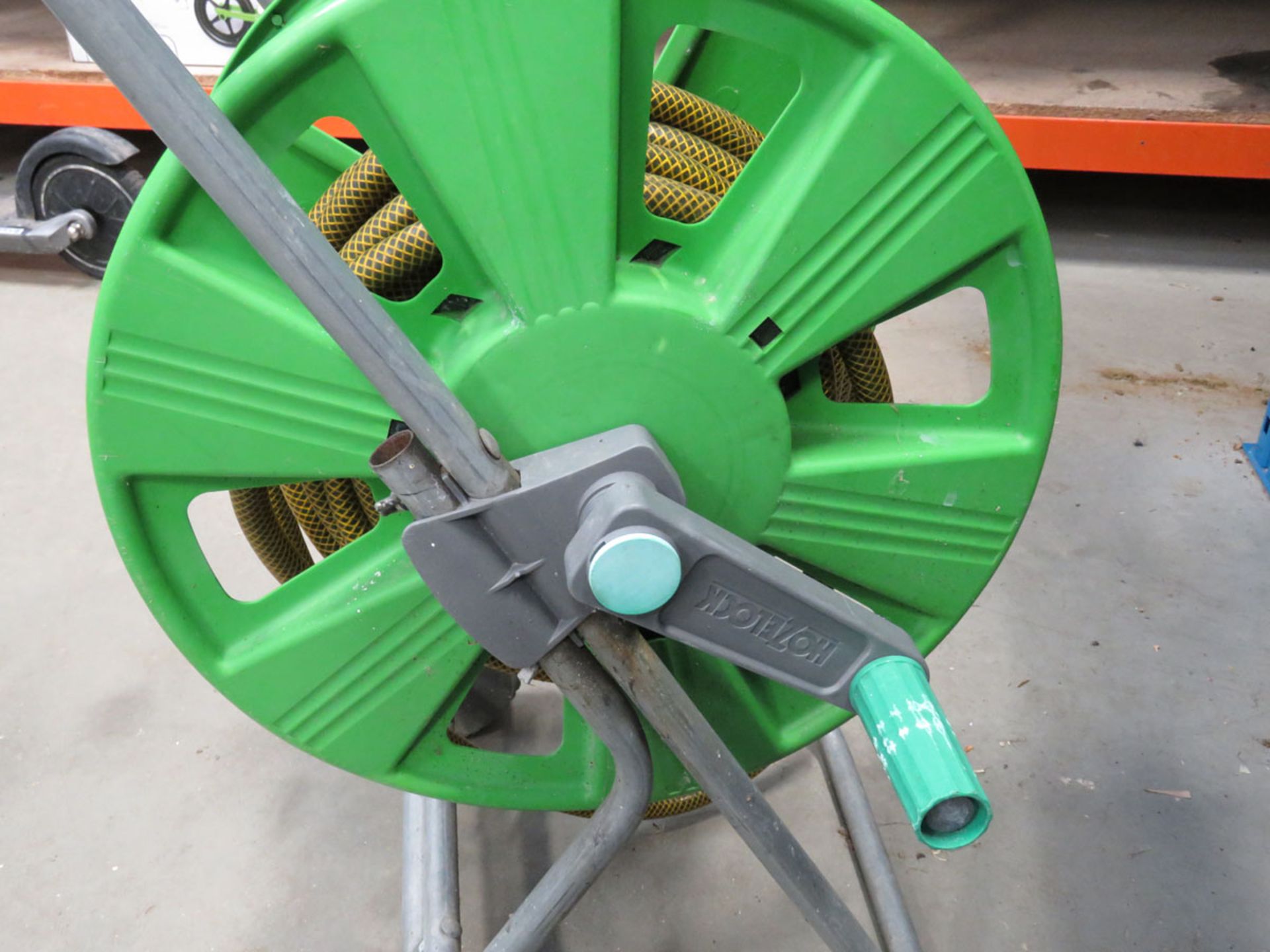 Hose reel and hose - Image 2 of 2