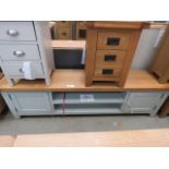 Hampshire grey extra large TV unit (51A)