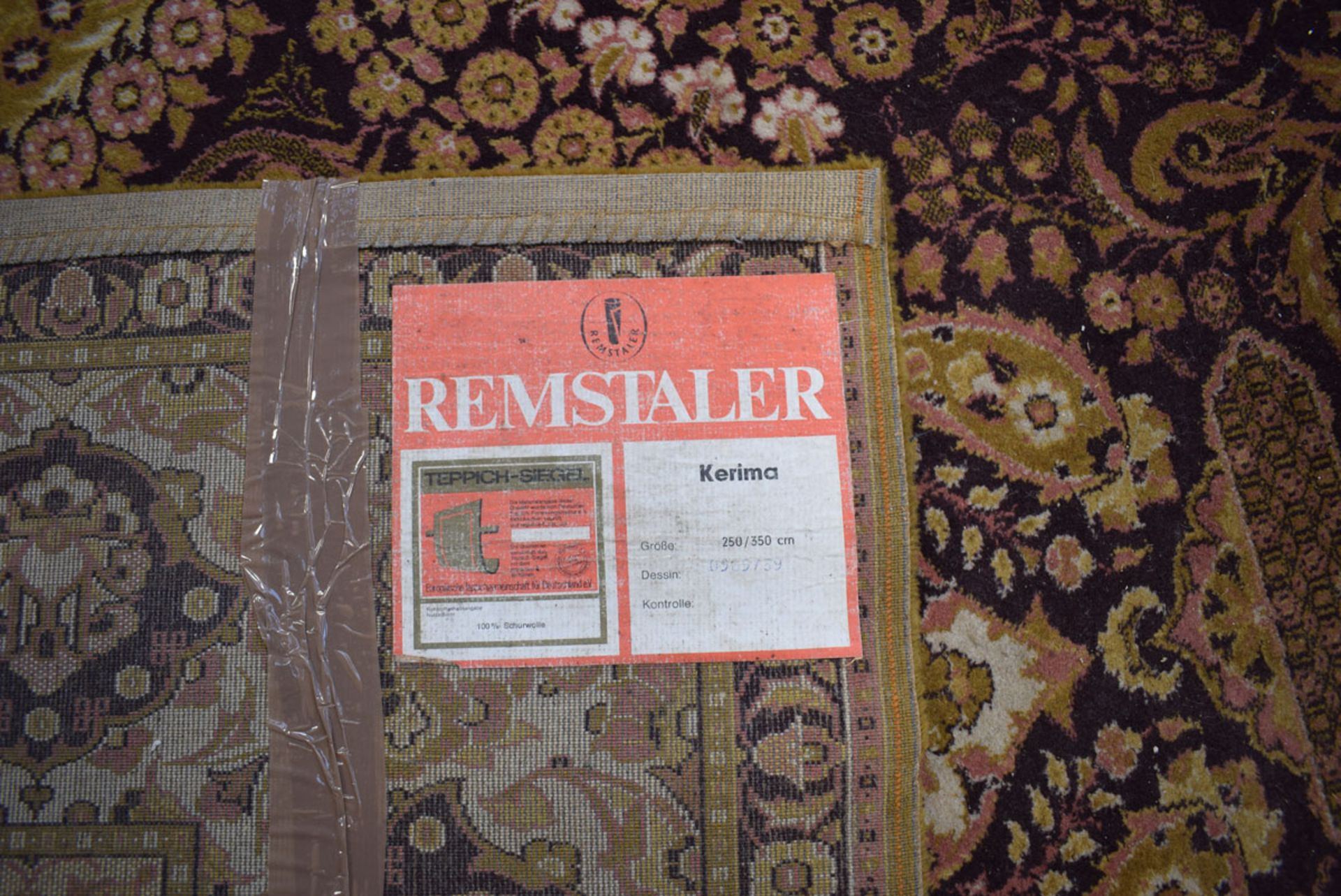 5157 (12) Remstaller Kerima carpet in brown and mustard approx. 2.5 x 3.5m - Image 3 of 4