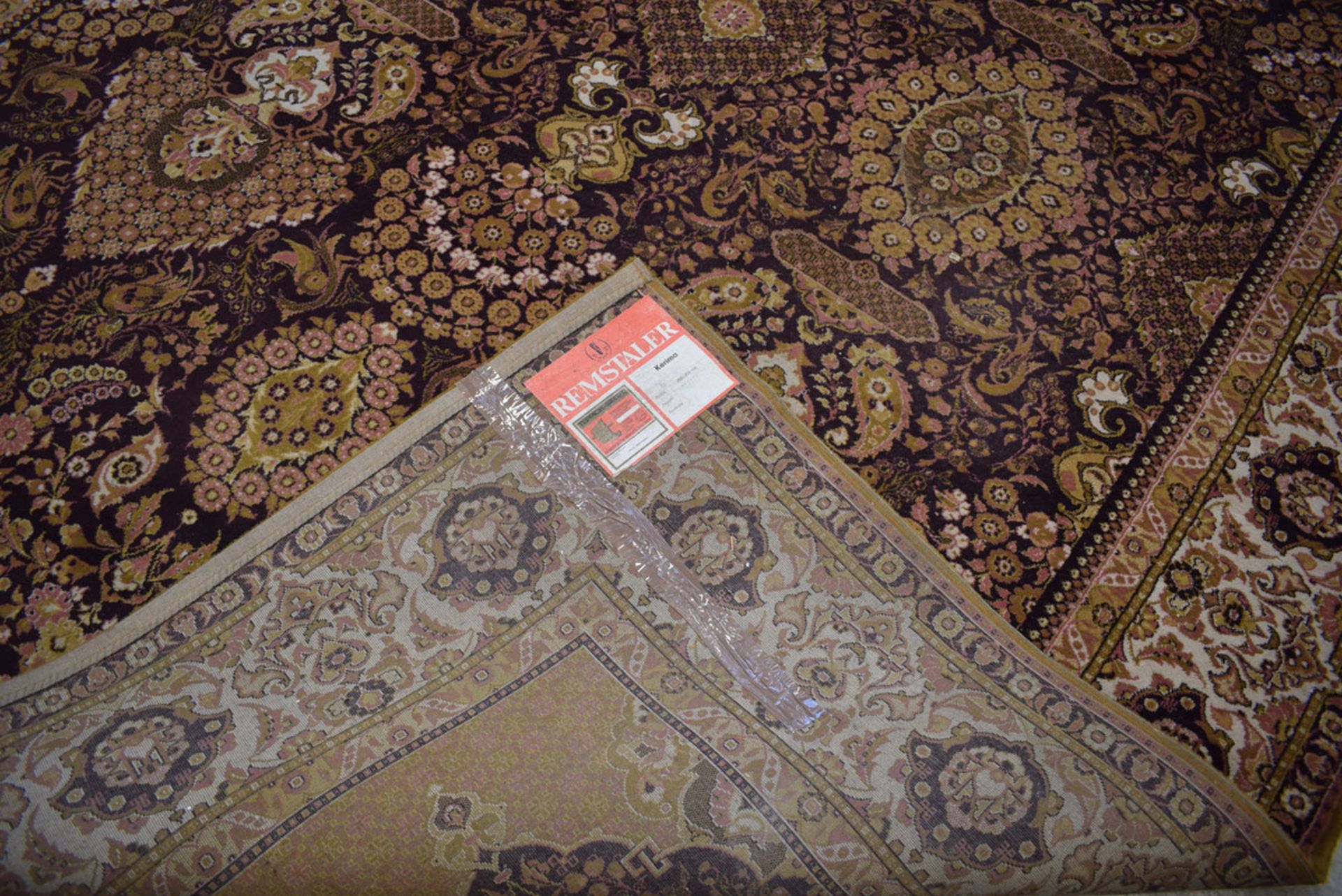 5157 (12) Remstaller Kerima carpet in brown and mustard approx. 2.5 x 3.5m - Image 4 of 4