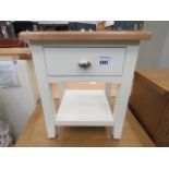 Gloucester white painted oak single drawer (25)