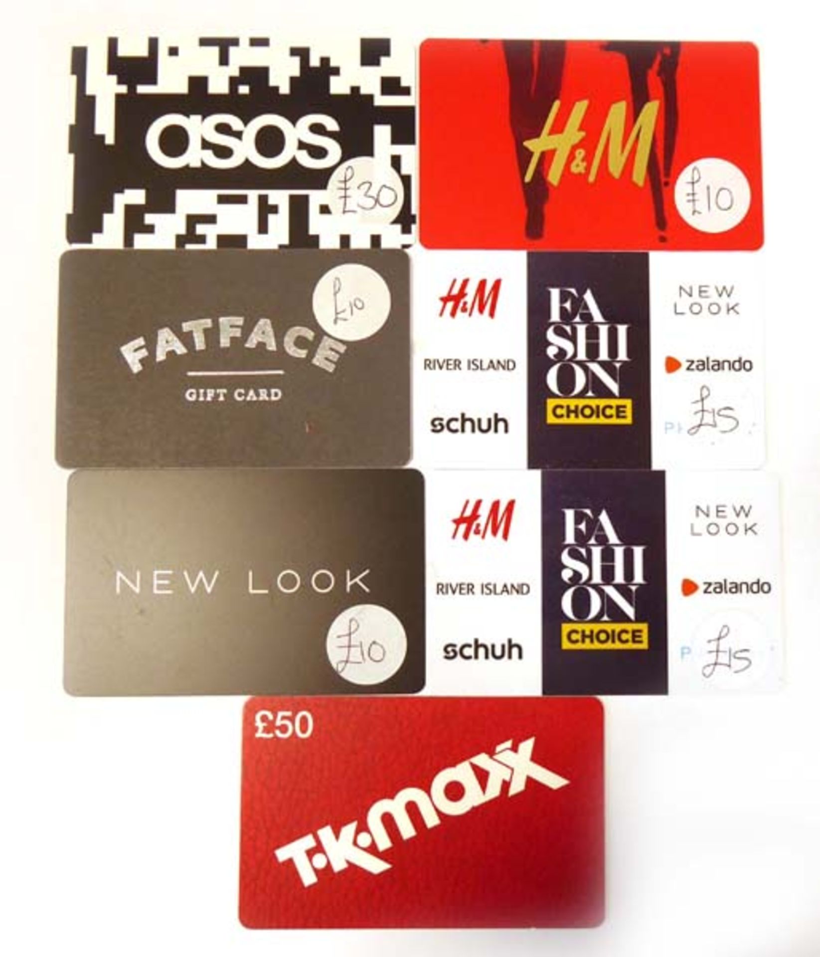 Various : Fashion (x7) - Total face value £140