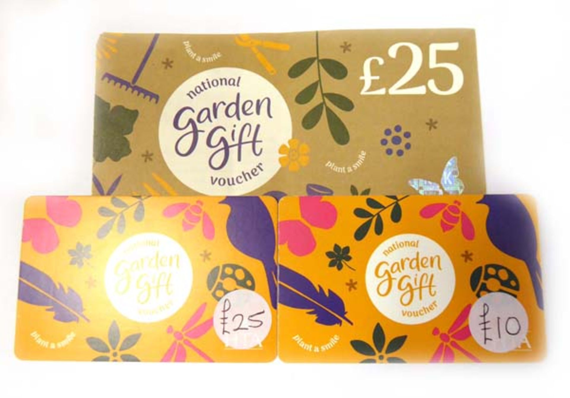 National Garden (x3) - Total face value £60