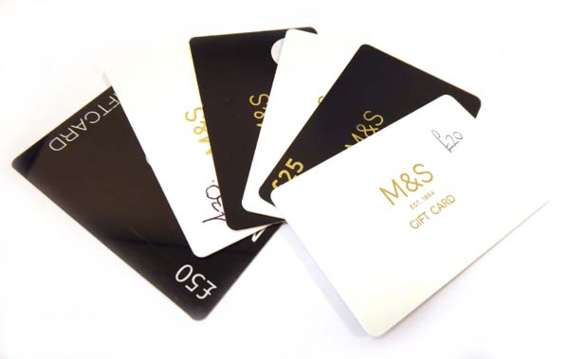 Marks & Spencer (x6) - Total face value £180