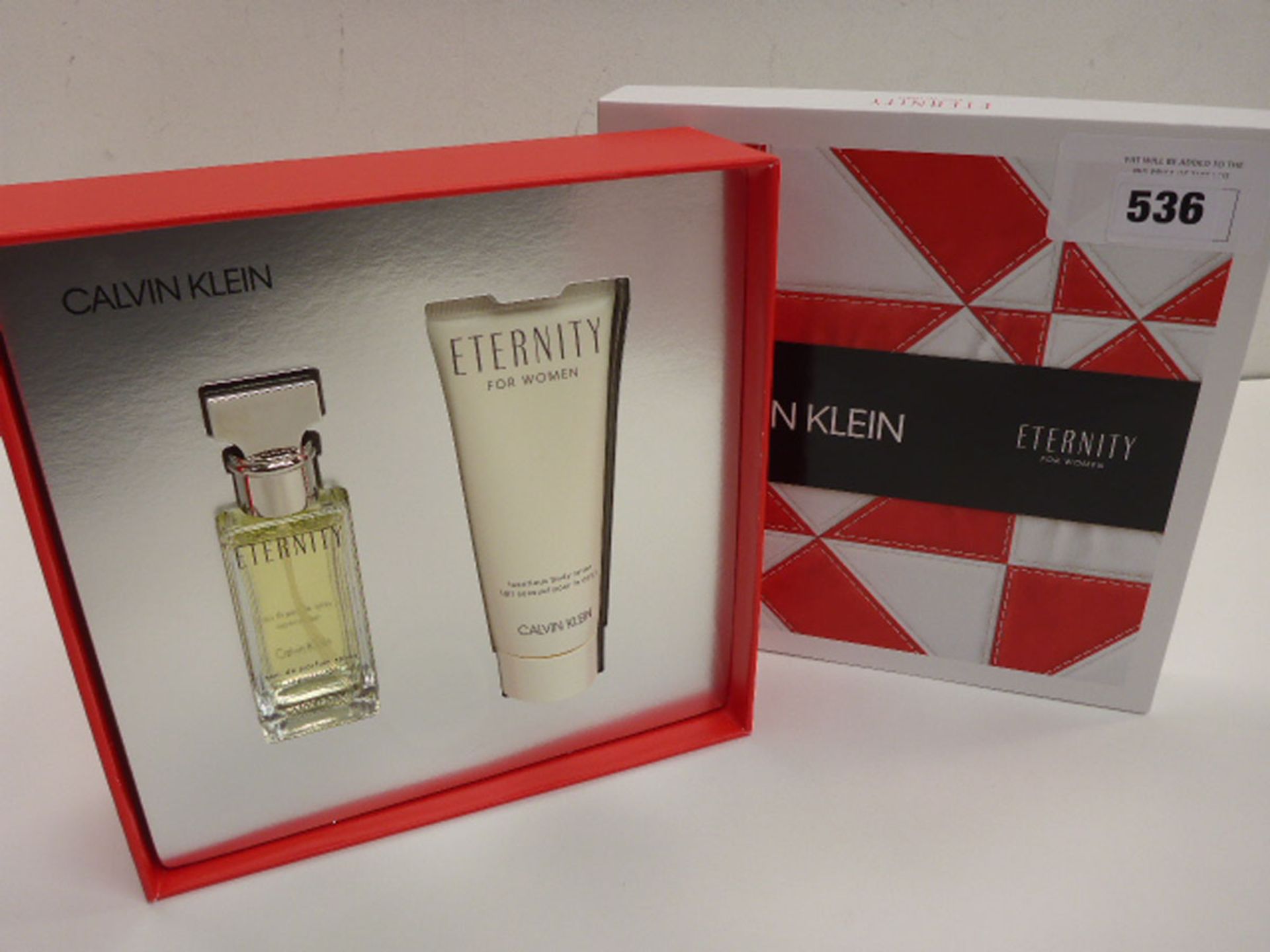 Calvin Klein Eternity for women eau de parfum & body lotion gift box set