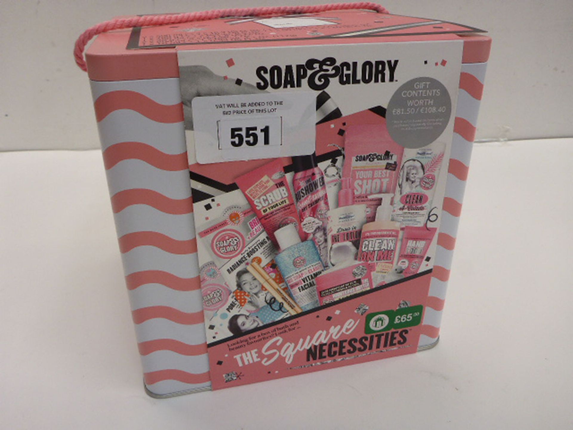 Soap & Glory 'The Square Necessities' gift box set