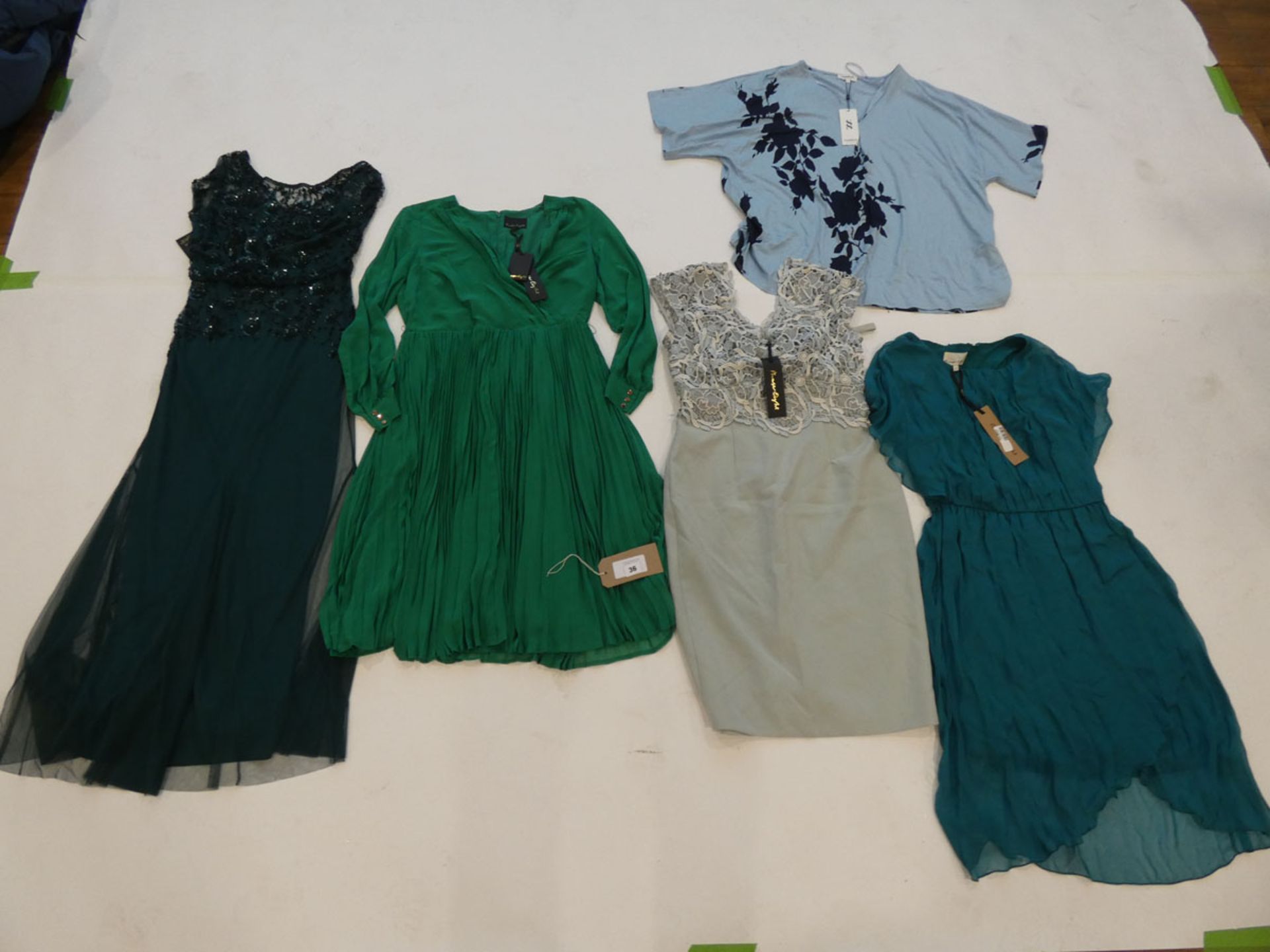 Selection of Phase Eight clothing to include dresses and top sizes 10, 14, 16 and 24 (quantity of