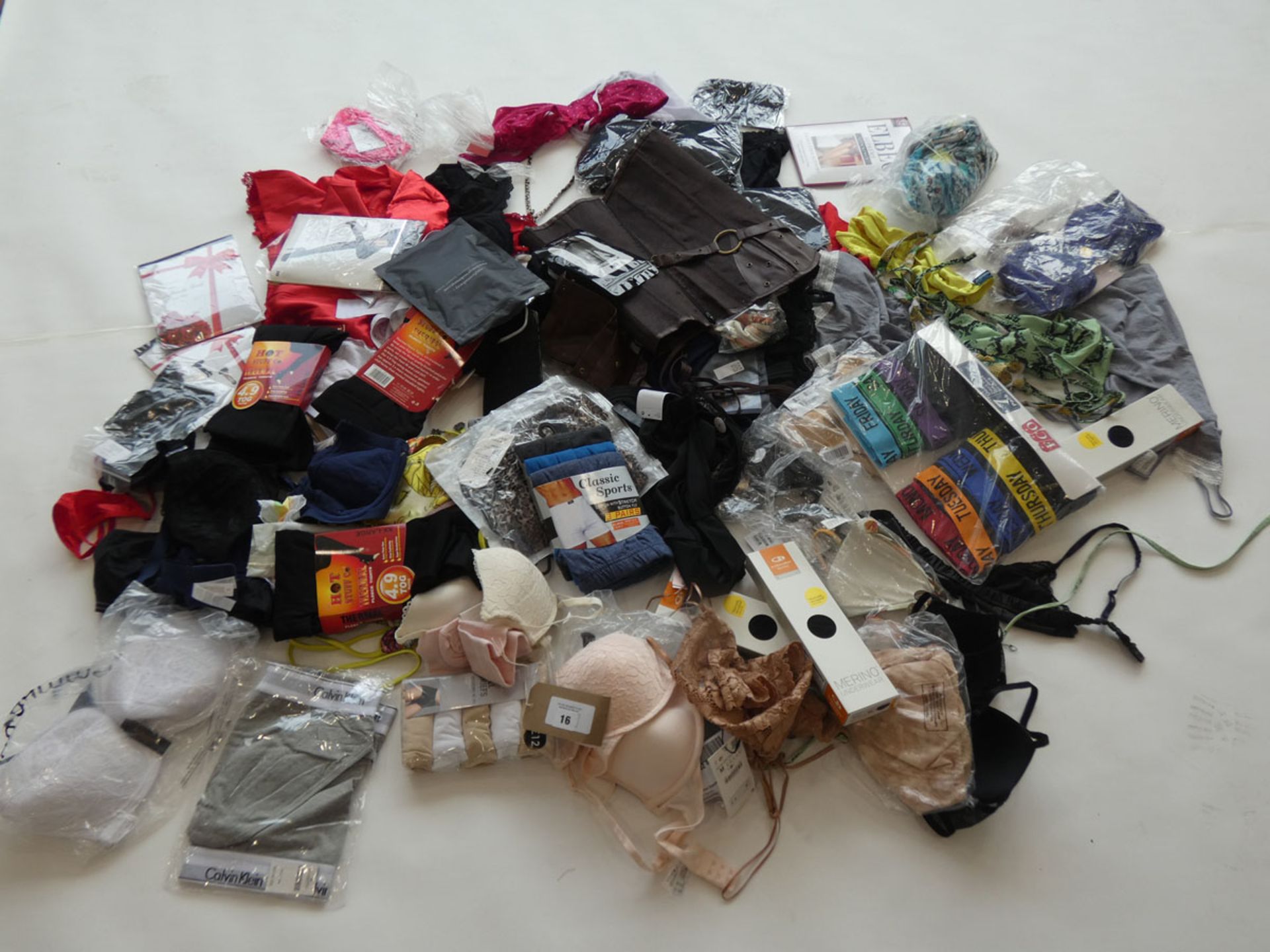 Selection of ladies and men's underwear (approximately 70 items)