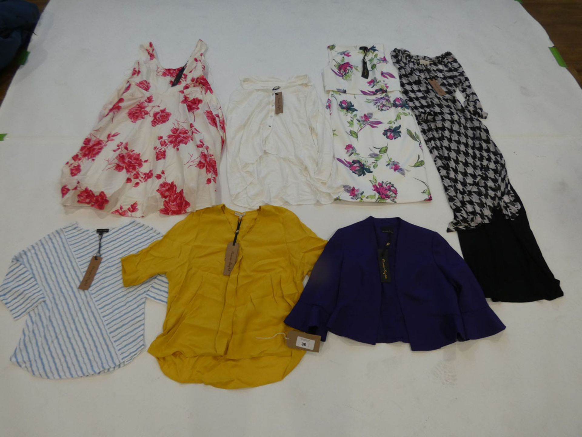 Selection of Phase Eight clothing to include dresses and top sizes 8, 10, 12, 14 and 18 (quantity of