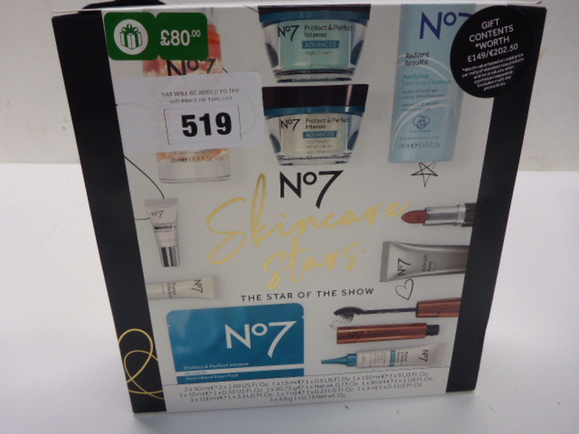 No. 7 Skincare Stars 'The Star of the Show' beauty gift box