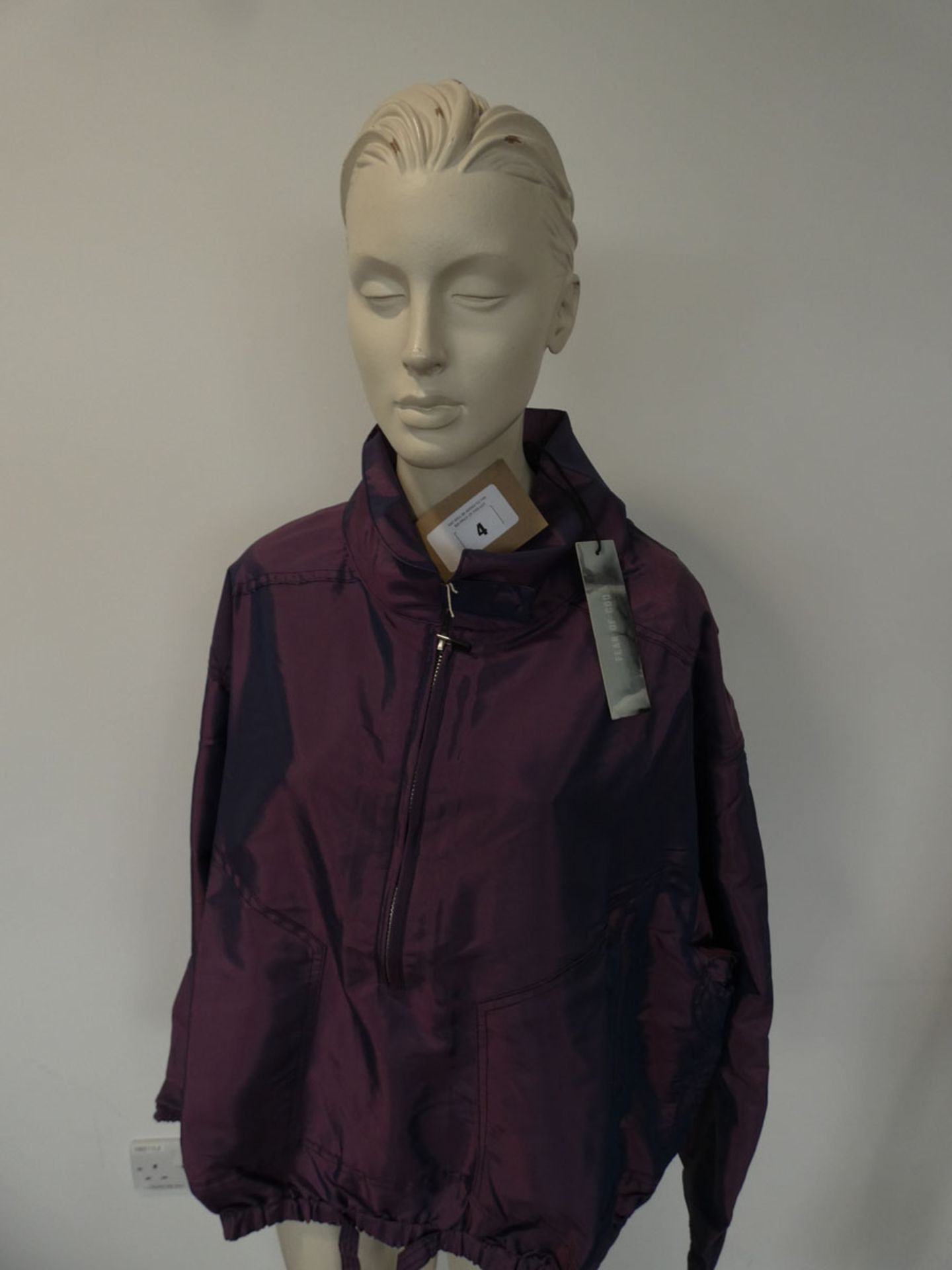 Fear of God sixth collection jacket in purple size XL