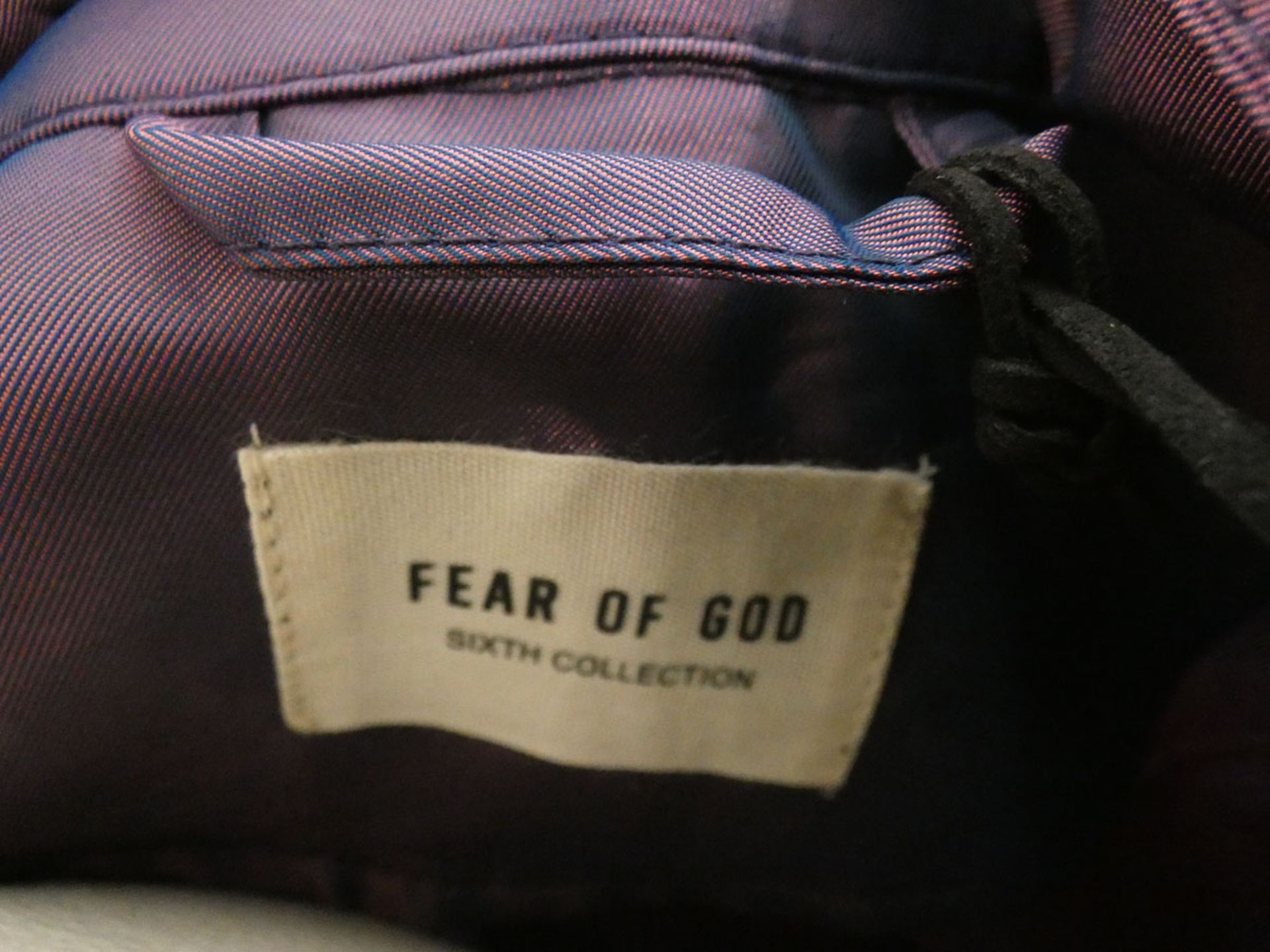 Fear of God sixth collection jacket in purple size XL - Image 3 of 3