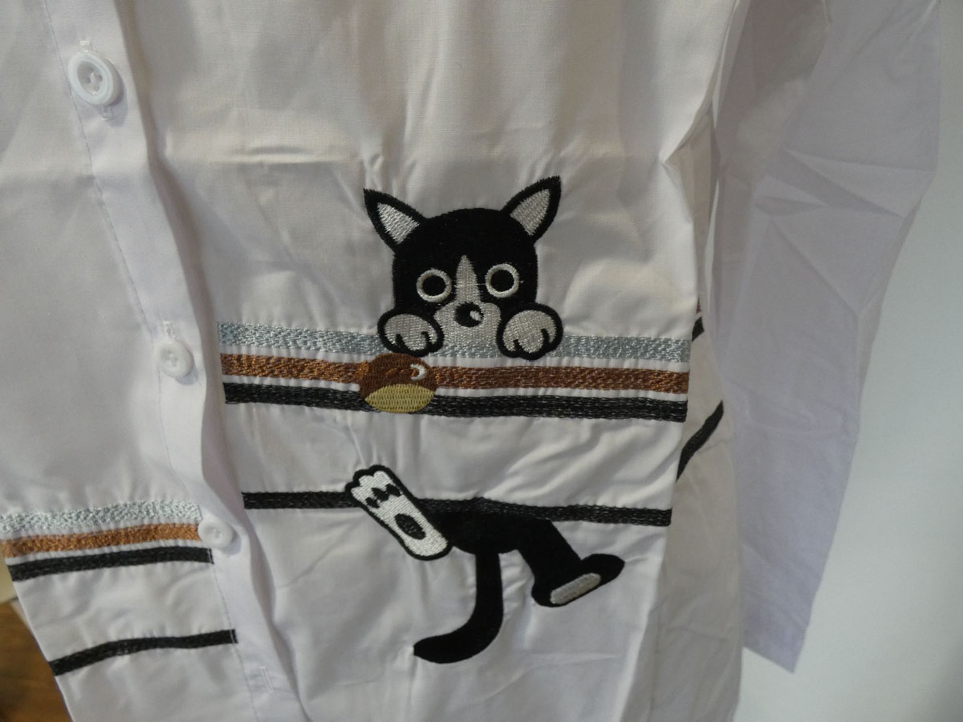 God's Girl embroidered cat shirt size XL - Image 2 of 4