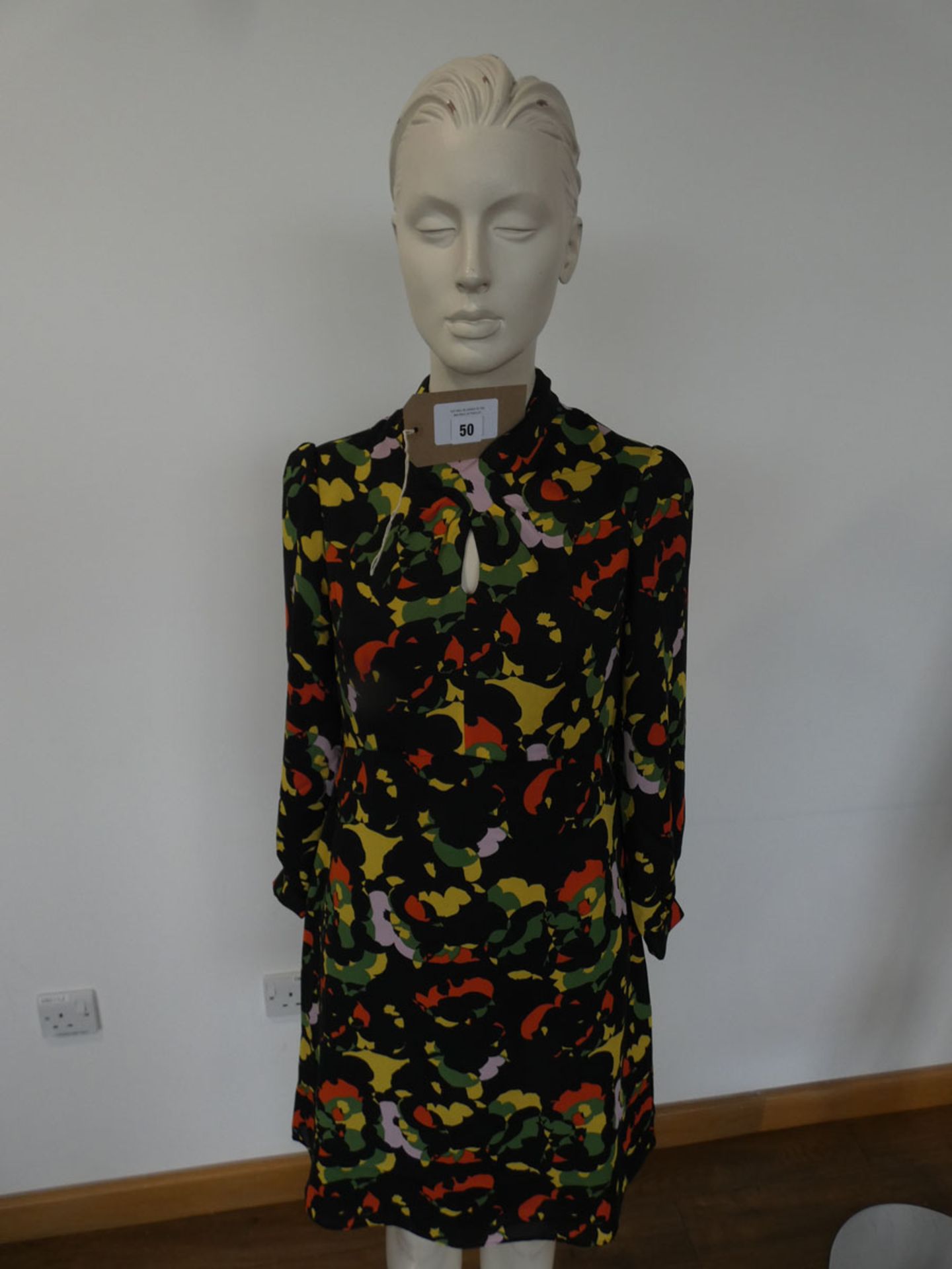 Damsel in a Dress carrine floral dress in black / multicolour size 10