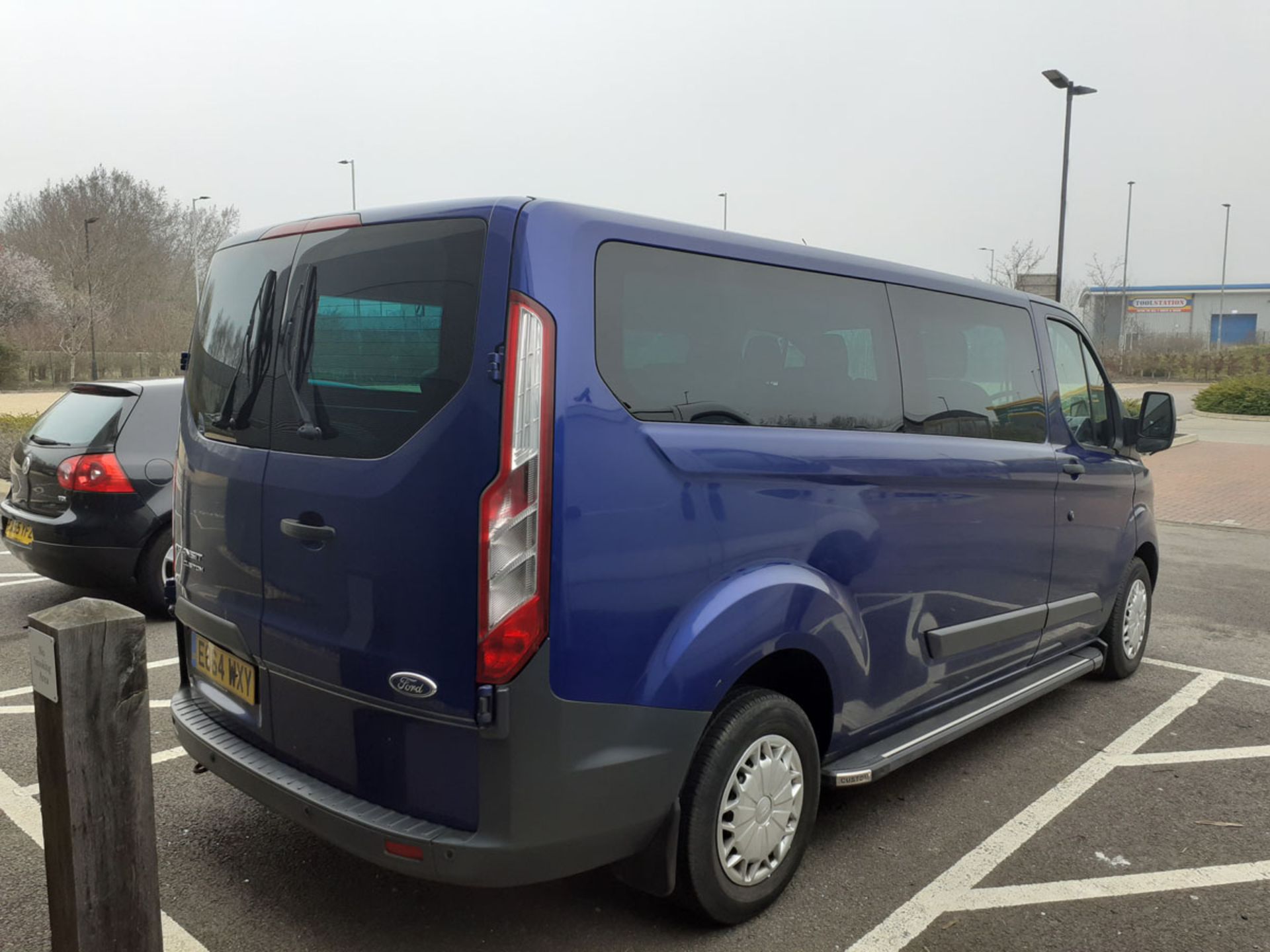 2014 Ford Transit Custom 310 Trend E-Tec, 2198cc diesel, in blue, MOT 10.08.21, mileage 86033, one - Image 4 of 16