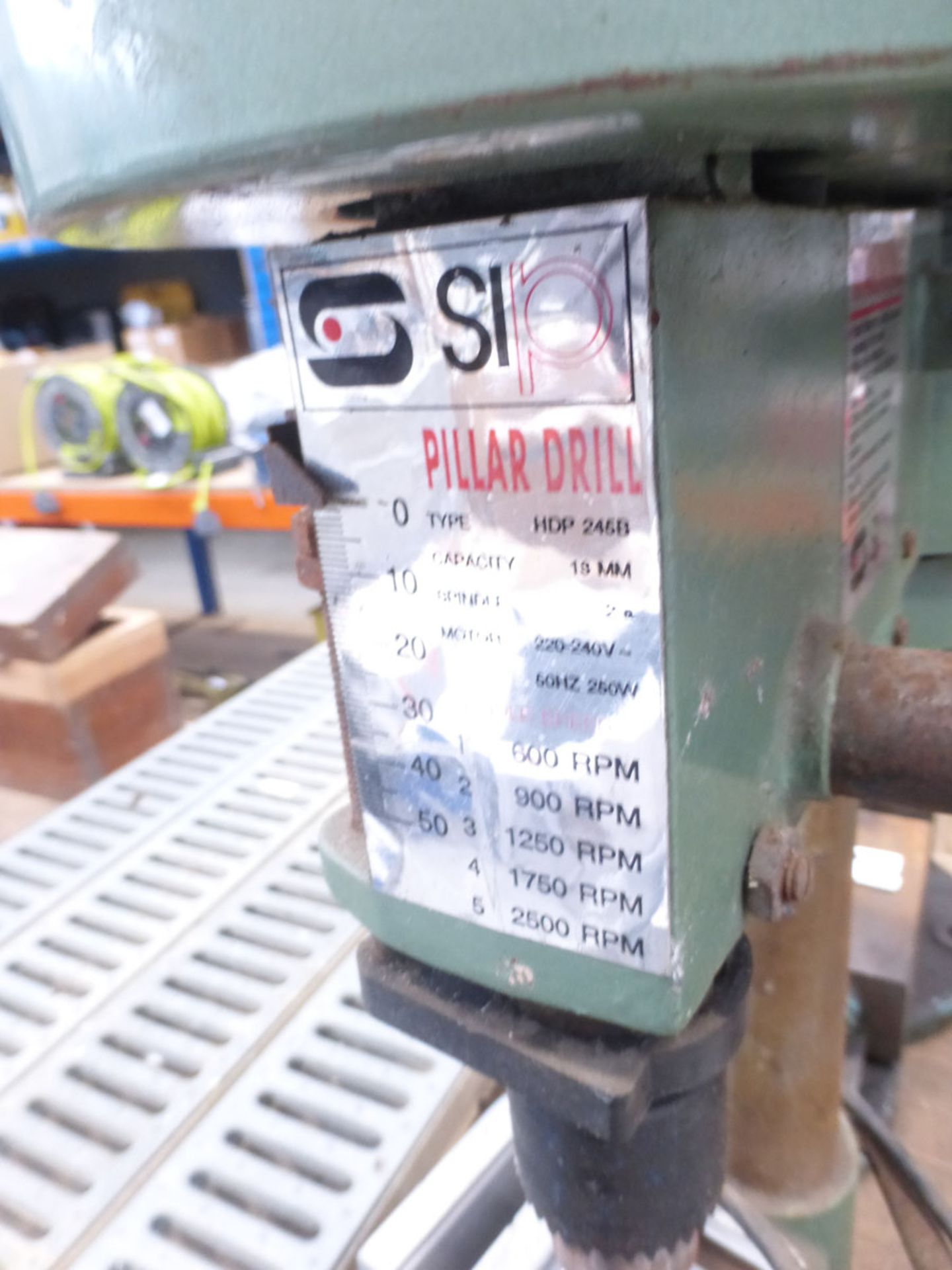 Green pillar drill - Image 2 of 4