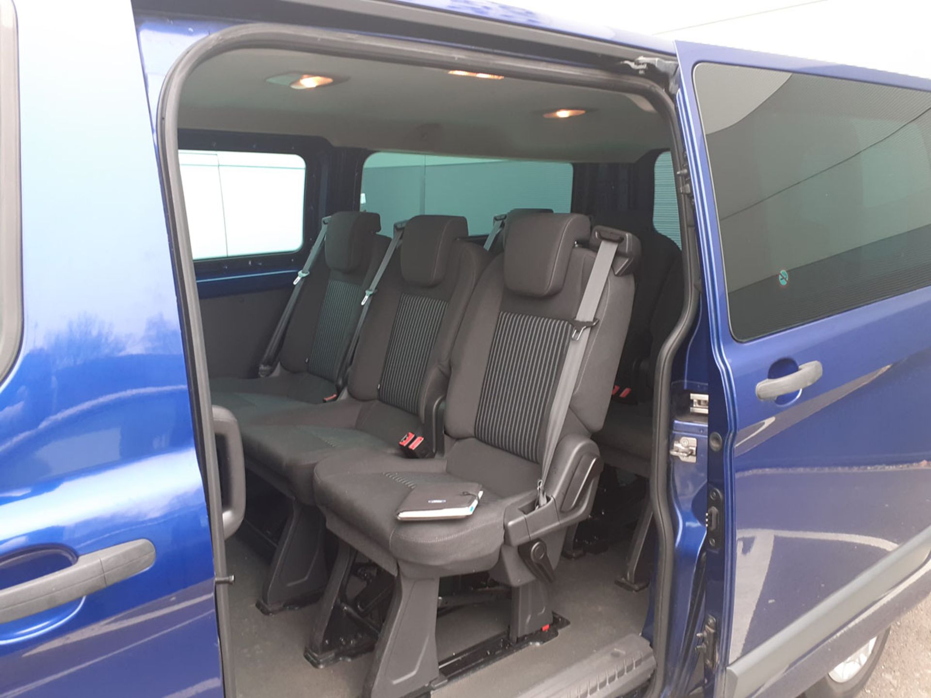 2014 Ford Transit Custom 310 Trend E-Tec, 2198cc diesel, in blue, MOT 10.08.21, mileage 86033, one - Image 10 of 16