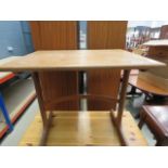 teak sidetable