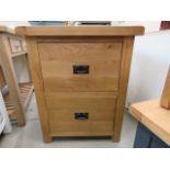 5202 Winchester oak filing cabinet (46A)