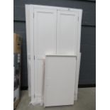 5245 - White painted wardrobe - parts only