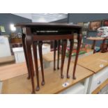 Reproduction nest of 3 oval tables