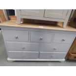 Ashbourne Grey Painted 3 Over 4 Chest (112)
