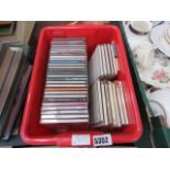 (19) Box containing quantity of CD's