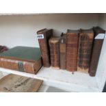 Collection of dictionaries and reference books Printed '' Harleston, November 1848 '' at the end