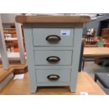 Hampshire Grey Large Bedside Table (98)