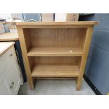 5238 Oak dresser top/open front bookcase (159)