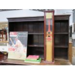 Signed Graeme Hick cricket print, 3 cricket related books plus Jeffrey Boycott signed cricket bat