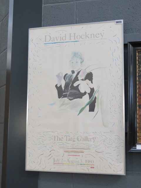 (8) David Hockey gallery print - Image 2 of 2