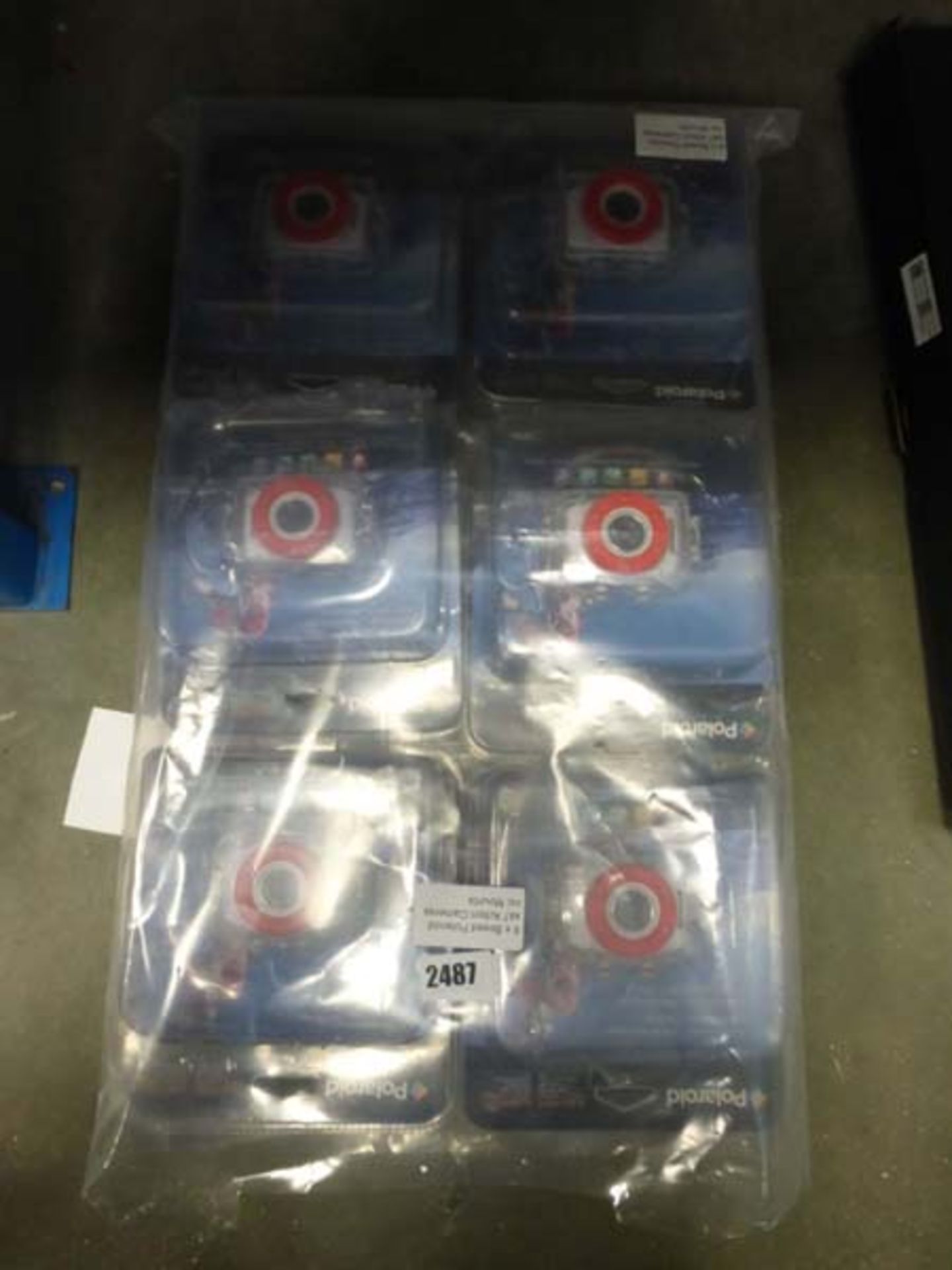 2462 6 boxed Polaroid XS7 action cameras