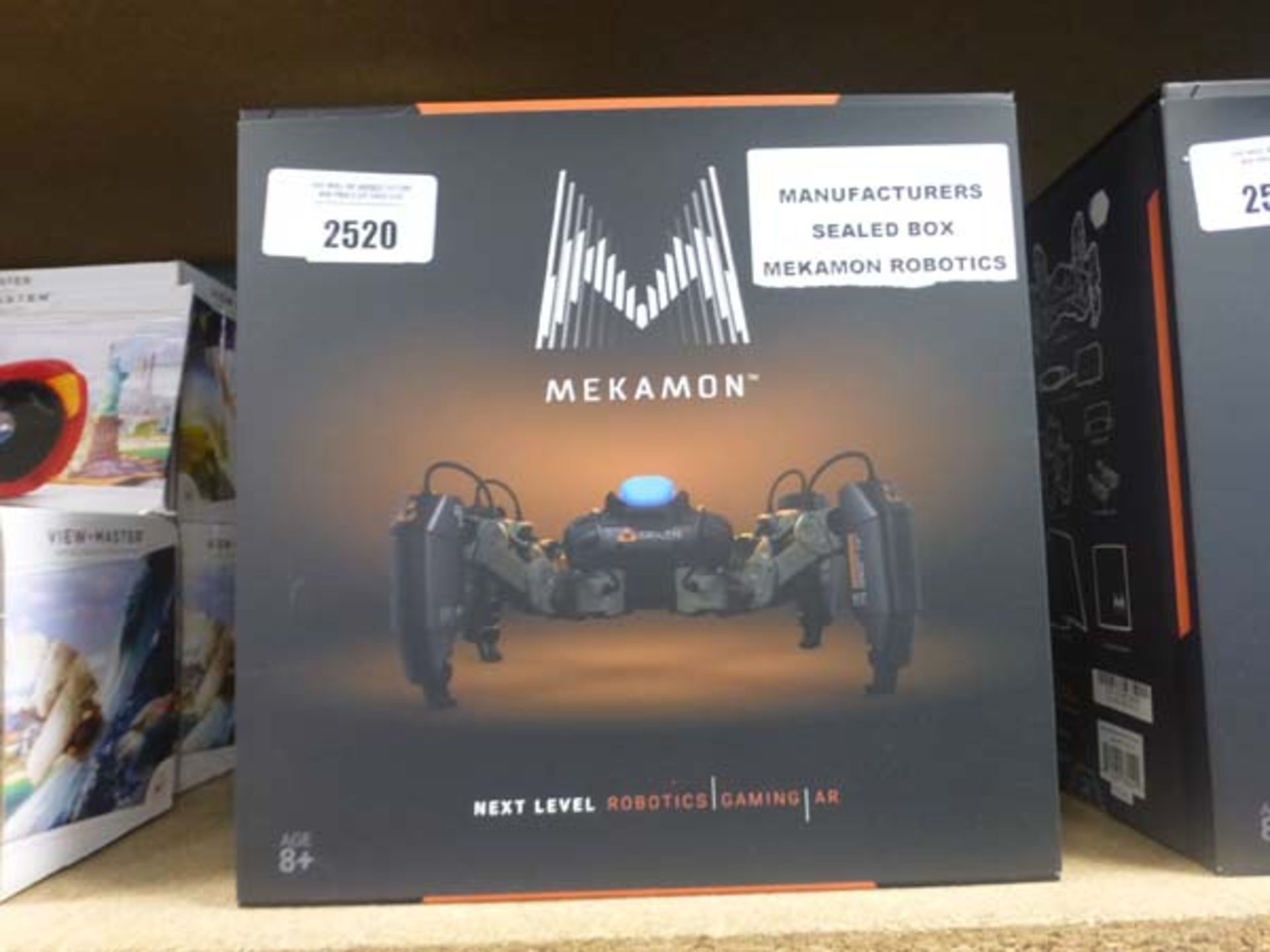 Boxed Mecamon robotic gaming drone