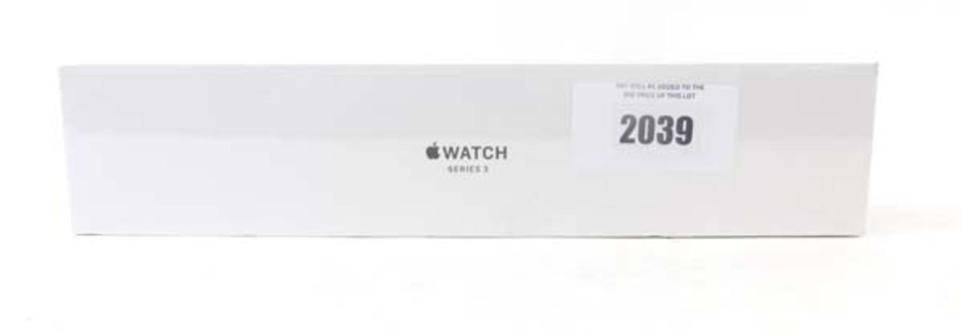 Apple Watch Series 3 42mm Space Gray Aluminium Black Sport (Model A1859 - sealed)