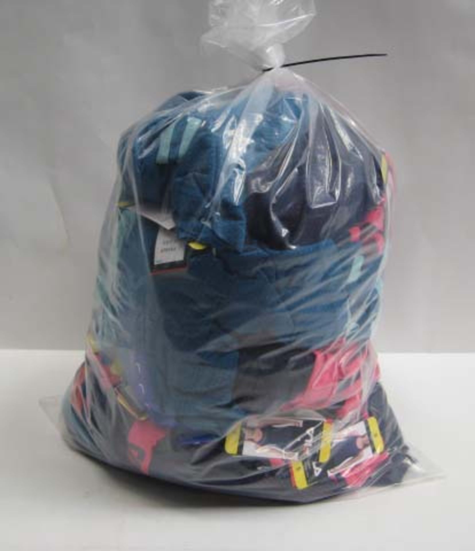 Bag containing 40 Fila ladies mesh overlay tank tops in pink and blue, light blue and turquoise, - Image 3 of 3