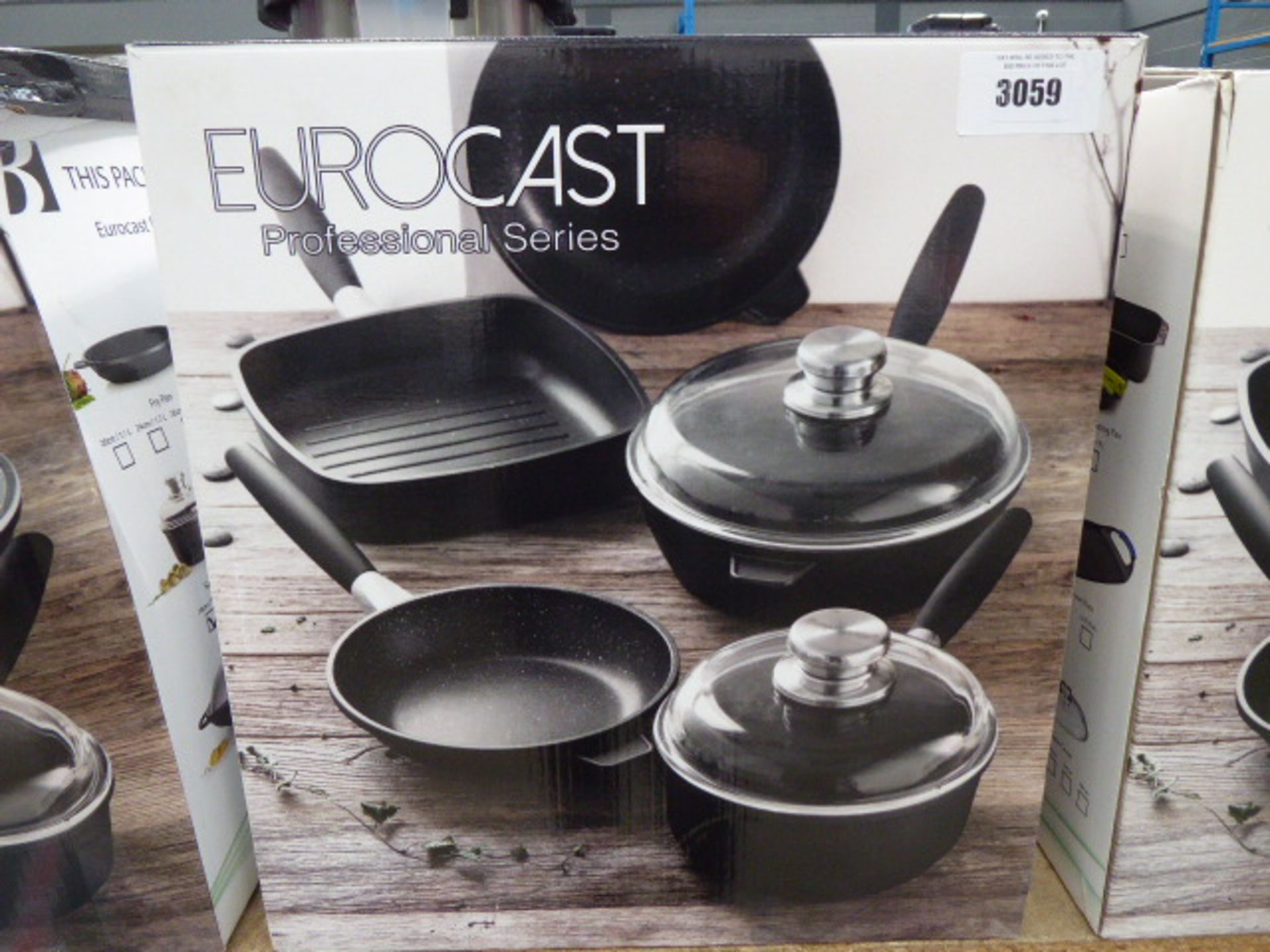 Boxed Eurocast Professional Series cookware set