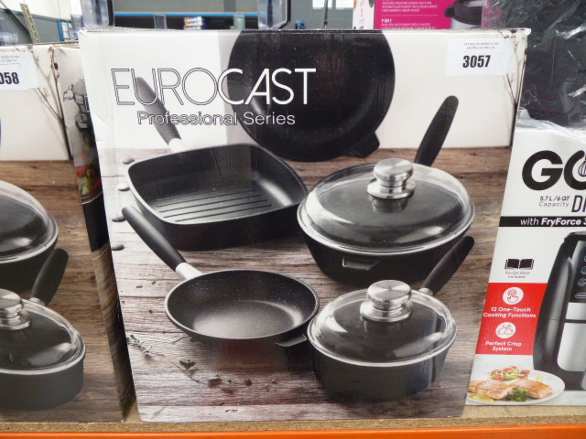 Boxed Eurocast Professional Series cookware set