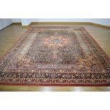 A 20th century woolen carpet,